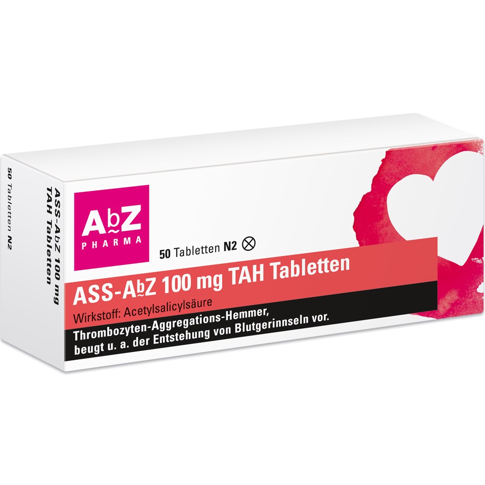 ASS-AbZ 100mg TAH 50 St Tabletten