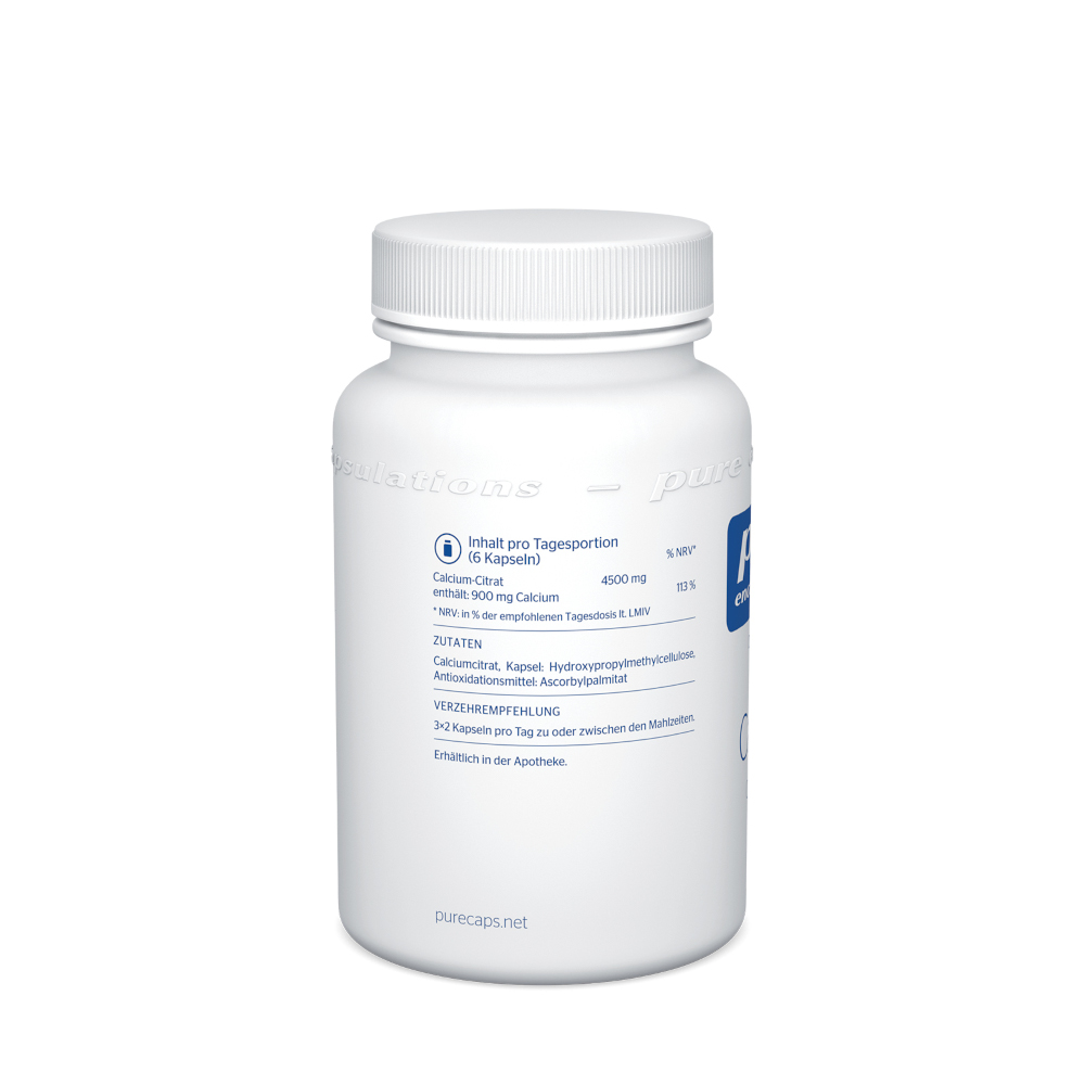 pure encapsulations Calcium Calciumcitrat 90 St Kapseln