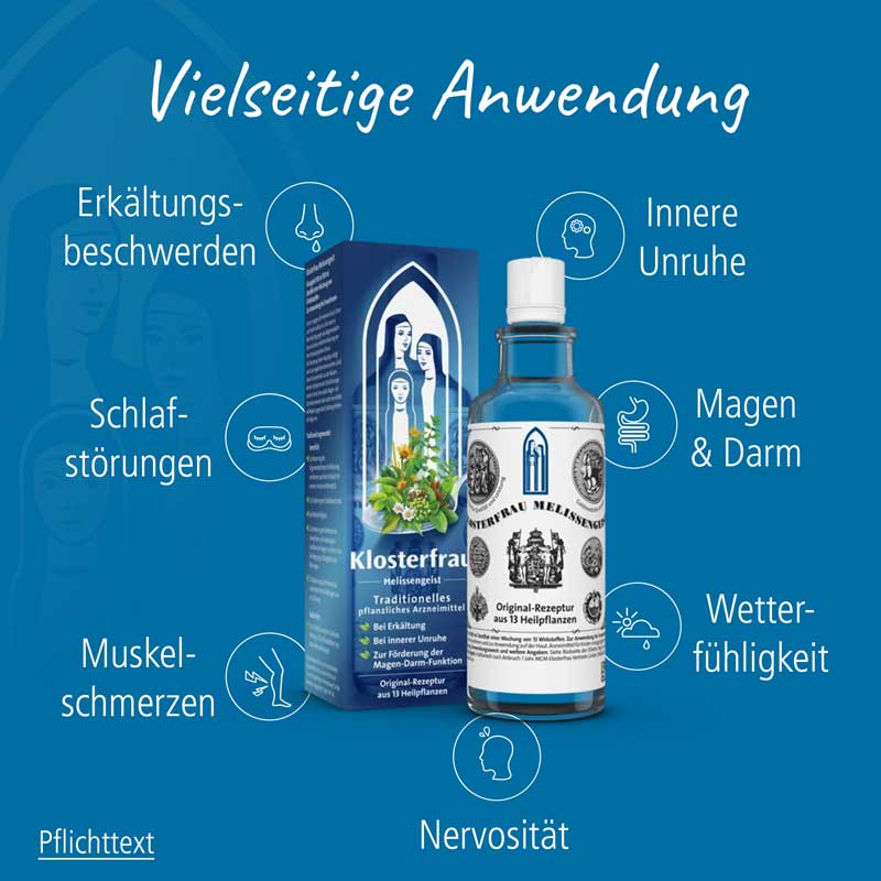 Klosterfrau Melissengeist Konzentrat 330 ml Flüssigkeit