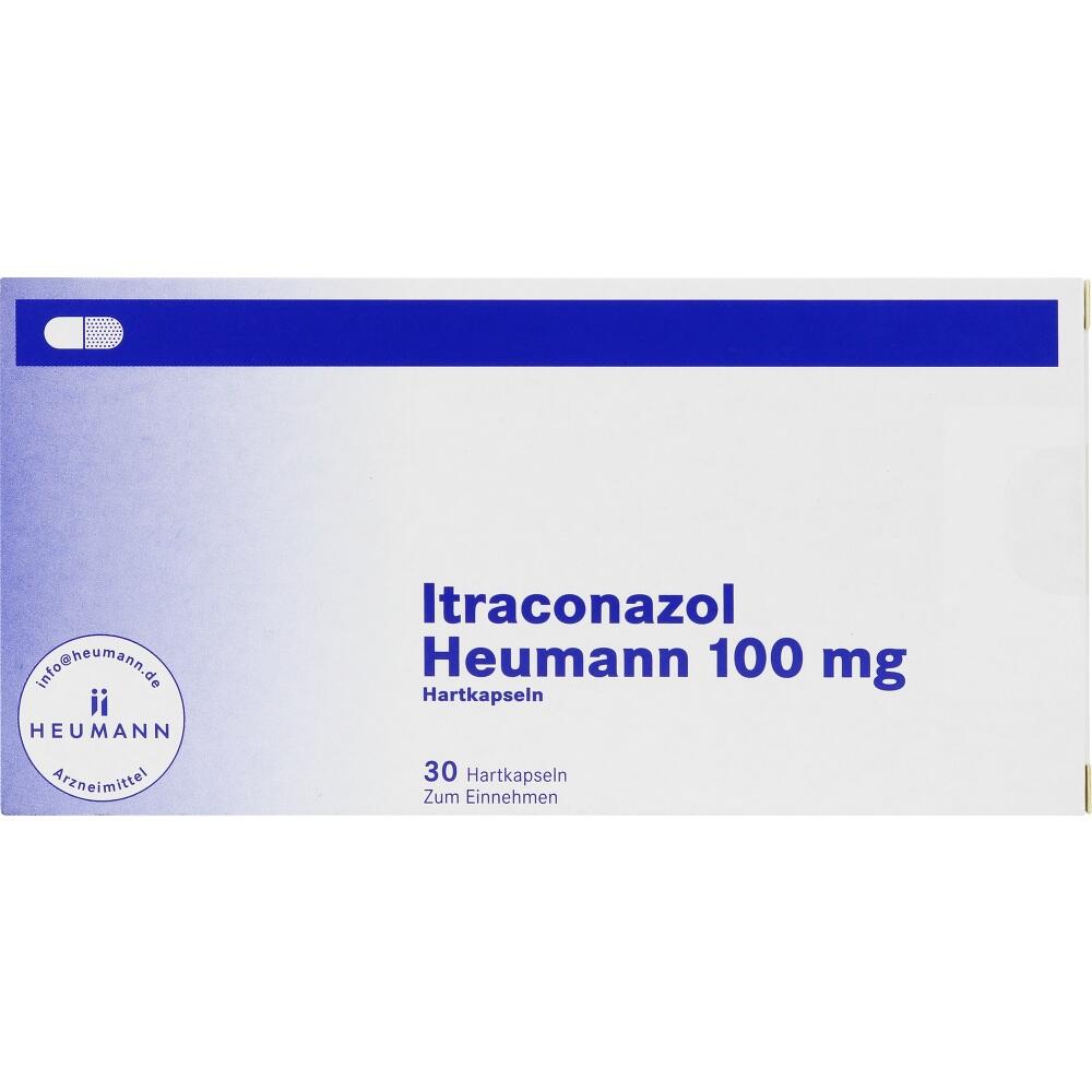 Itraconazol Heumann 100mg 30 St Hartkapseln