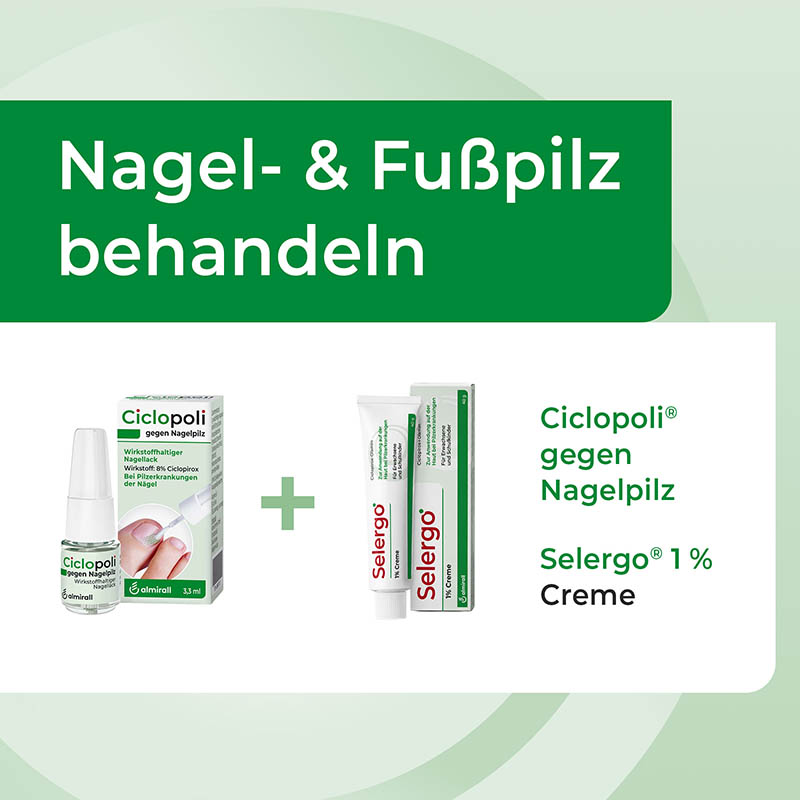Ciclopoli gegen Nagelpilz Nagellack 6.6 ml Wirkstoffhaltiger Nagellack
