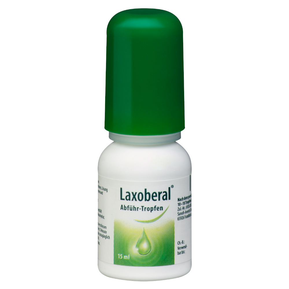 Laxoberal Tropfen - Abführmittel bei Verstopfung 15 ml Tropfen zum Einnehmen