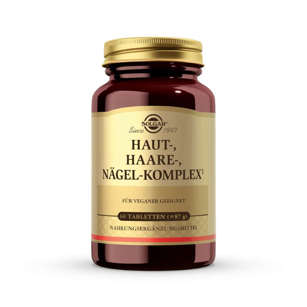 SOLGAR HAUT-, HAARE-, NÄGEL-KOMPLEX 60 St Tabletten