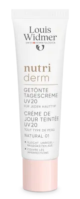 Louis Widmer nutri derm GETÖNTE TAGESCREME UV 20 OP 30 ml Creme