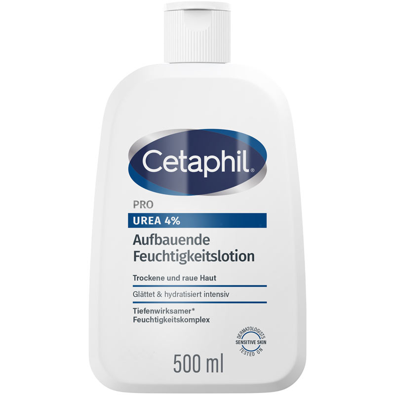 Cetaphil PRO UREA 4% Aufbauende Feuchtigkeitslotion 500 ml Lotion