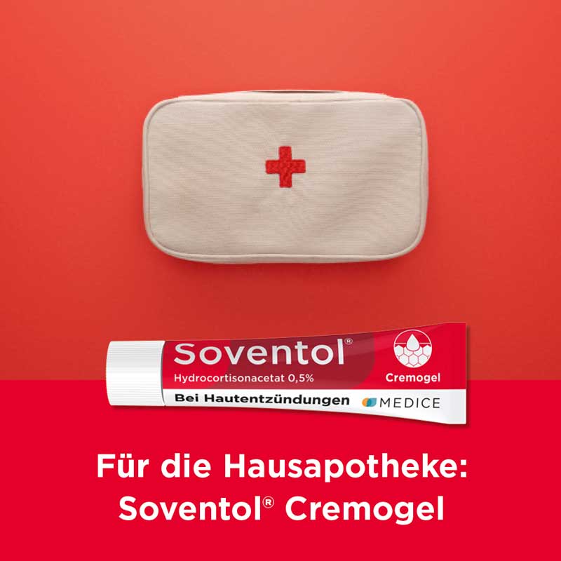 Soventol HydroCortisonACETAT 0,5% bei Hautentzündungen 15 g Creme