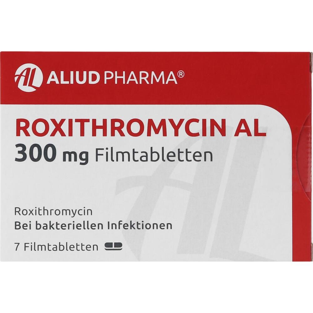 ROXITHROMYCIN AL 300mg 7 St Filmtabletten
