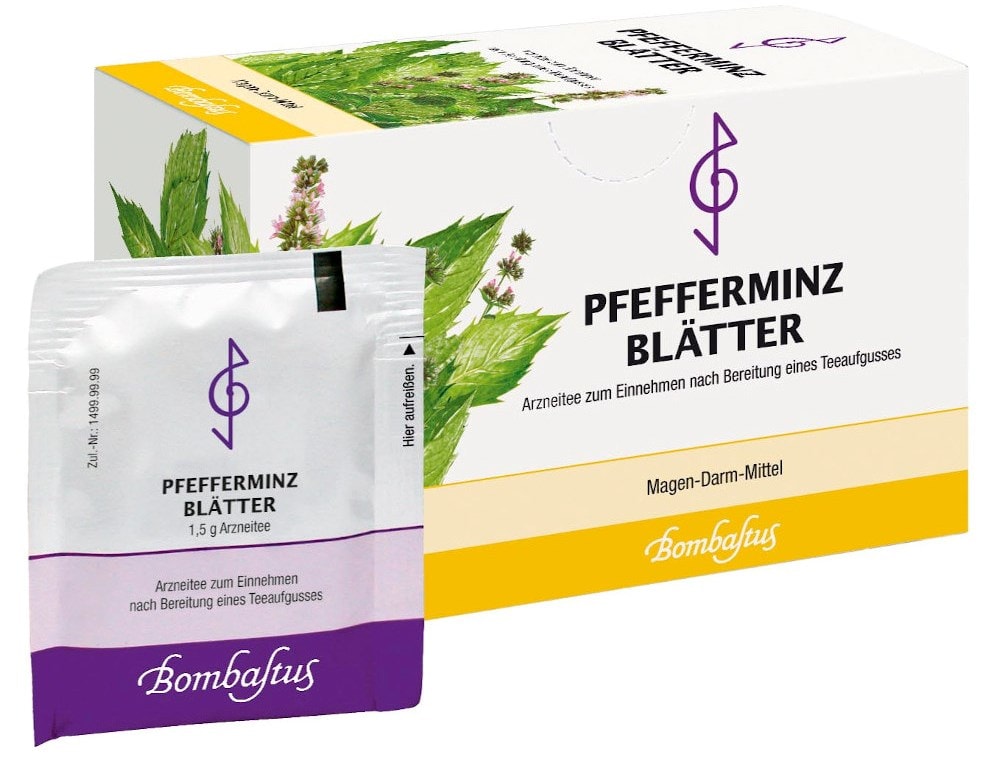 PFEFFERMINZBLÄTTER BOMBASTUS 20X1.5 g Filterbeutel