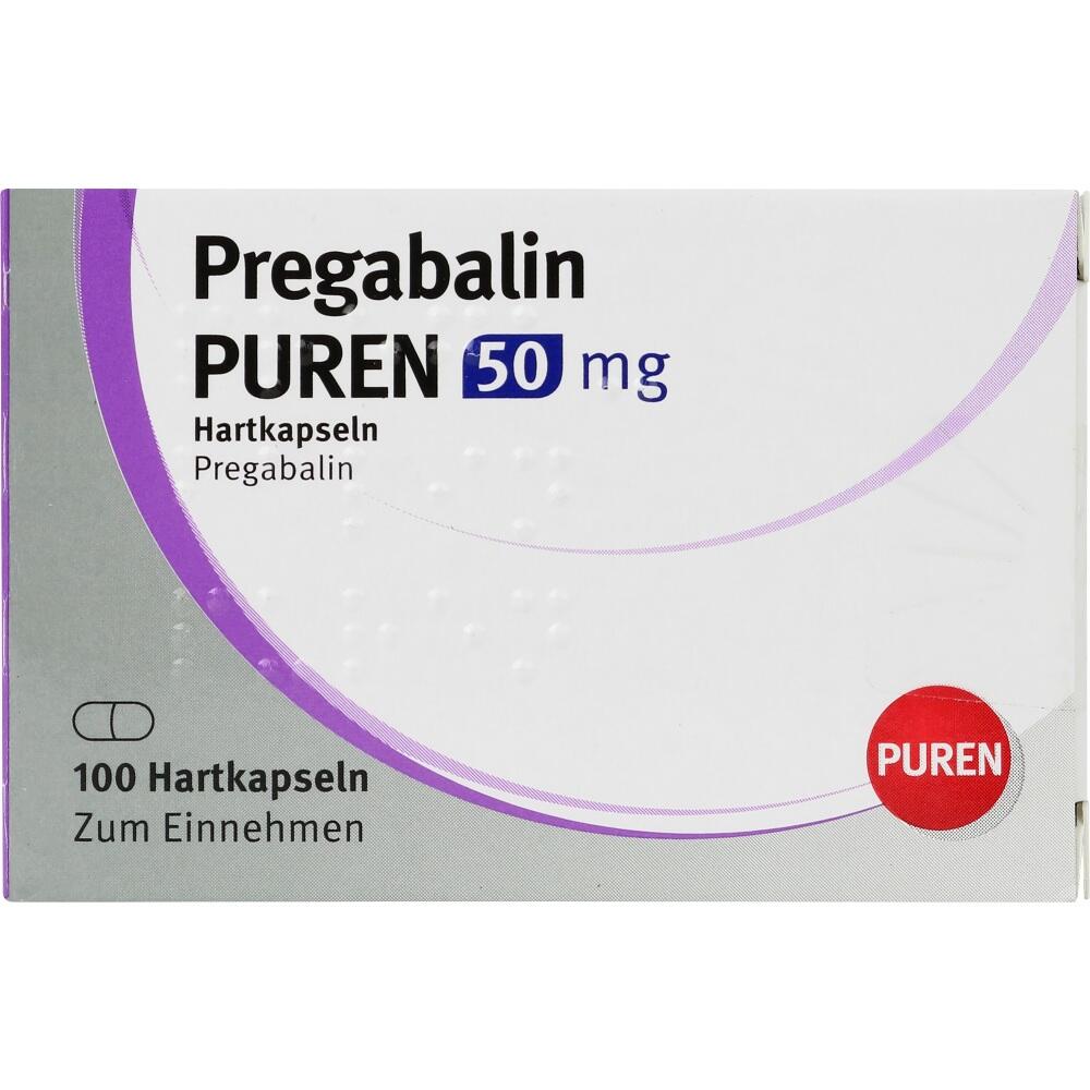 Pregabalin PUREN 50mg 100 St Hartkapseln