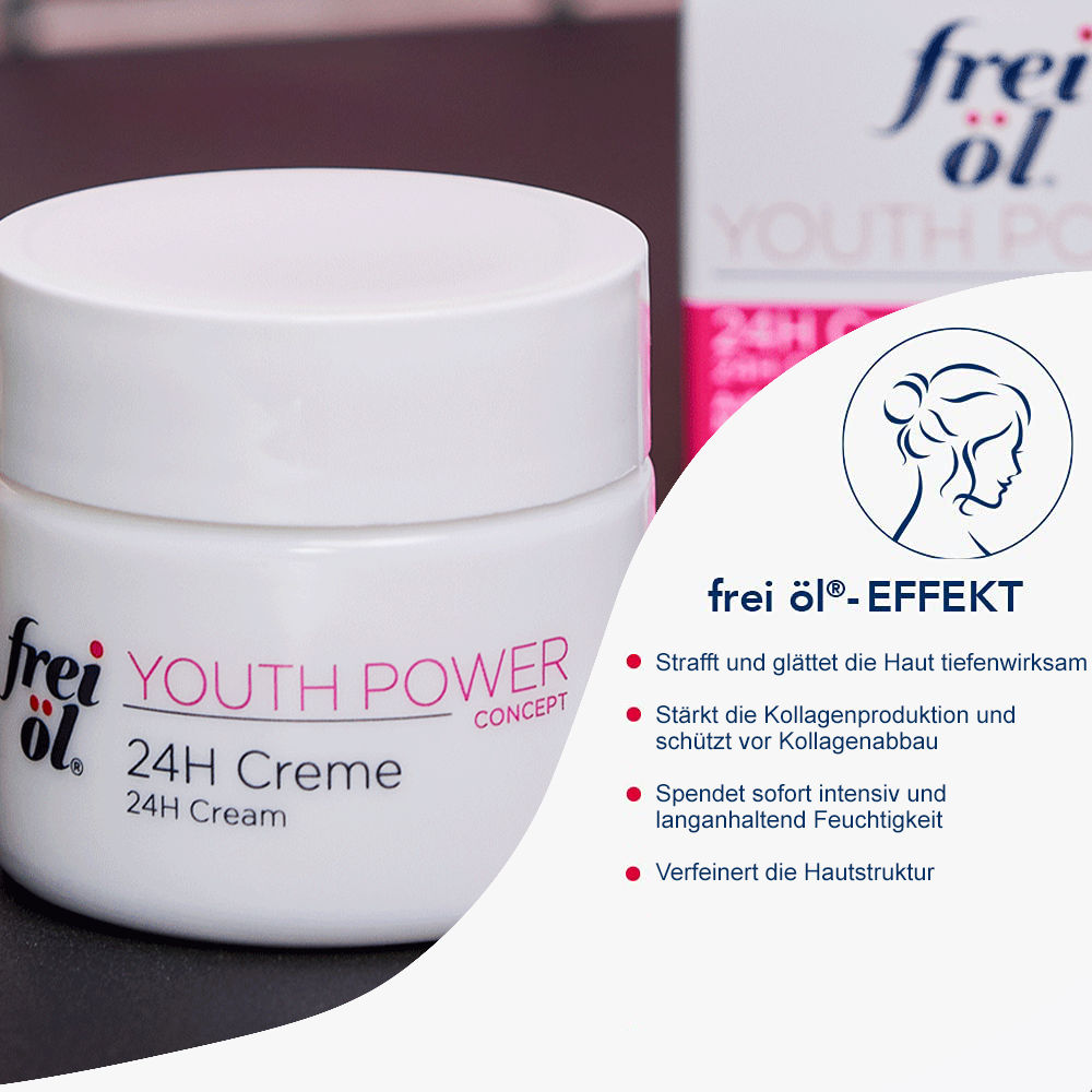frei öl YOUTH POWER CONCEPT 24H Creme 50 ml Creme