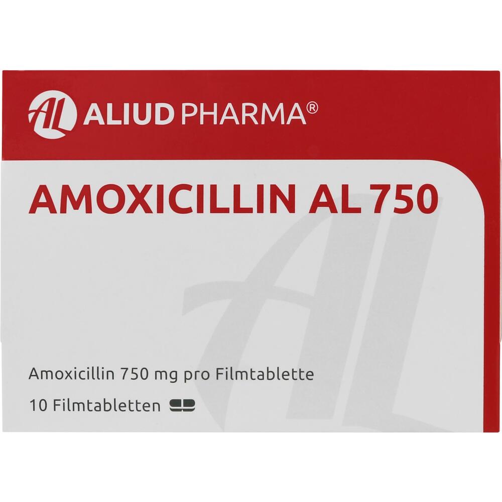 AMOXICILLIN AL 750 10 St Filmtabletten