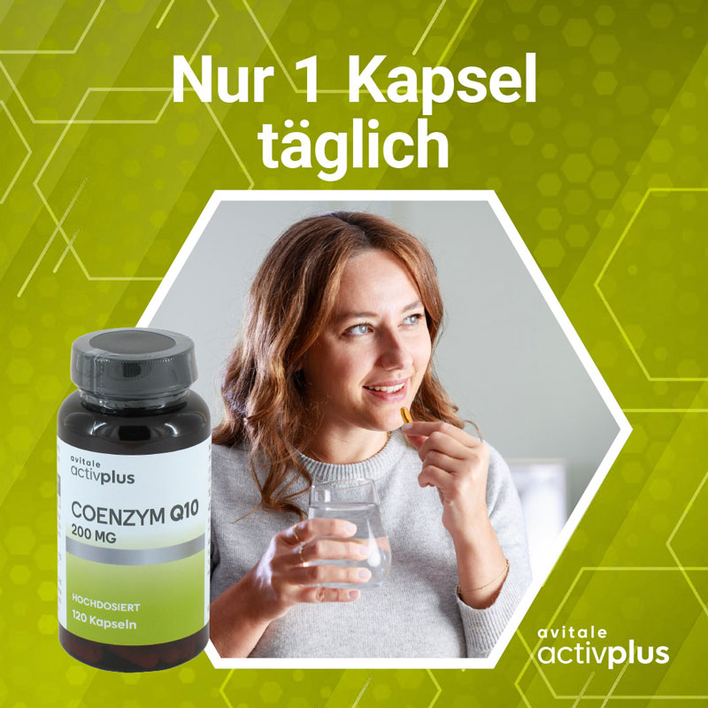 avitale activplus COENZYM Q10 200 MG 120 St Kapseln