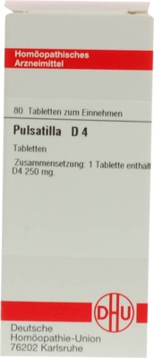 PULSATILLA D 4  80 St Tabletten