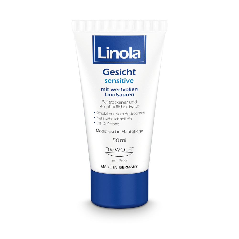 Linola Gesicht sensitive - Gesichtscreme 50 ml Creme