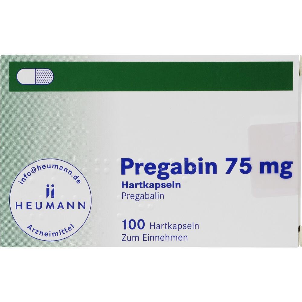 Pregabin 75mg 100 St Hartkapseln
