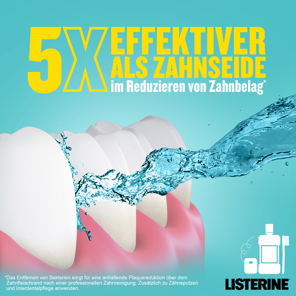 LISTERINE Cool Mint Mild  500 ml Lösung