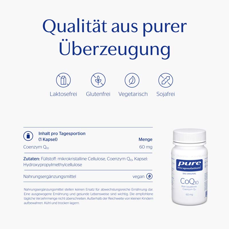 pure encapsulations CoQ10 60 mg 60 St Kapseln
