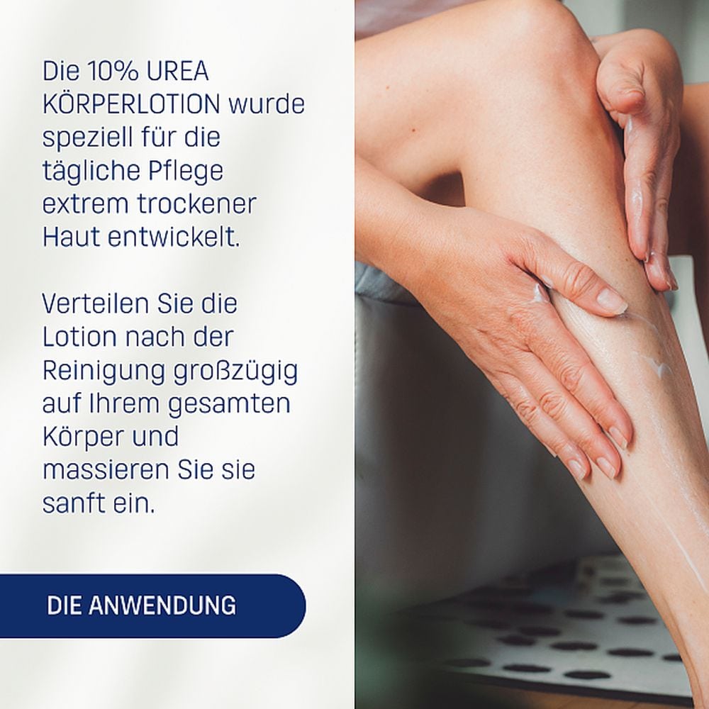 Eubos Extrem trockene Haut UREA INTENSIVE CARE 10% Körperlotion Nachfüllbeutel 400 ml Lotion