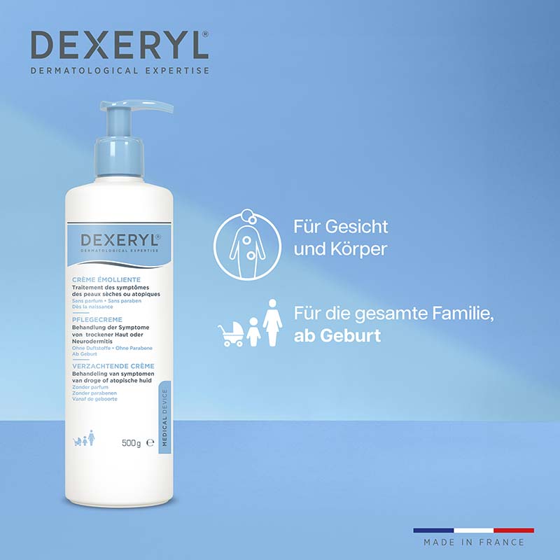 Dexeryl Pflegecreme Doppelpack  2X500 g