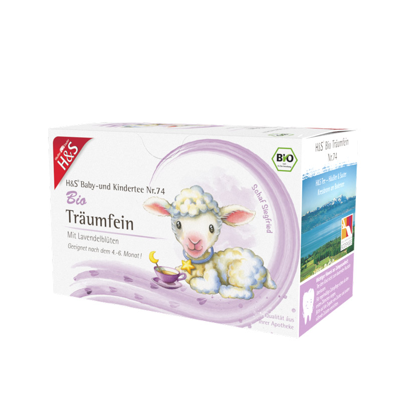 H&S Bio Baby- und Kindertee Träumfein 20X1.2 g Filterbeutel