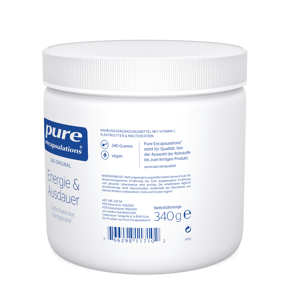 pure encapsulations Energie & Ausdauer 340 g Pulver