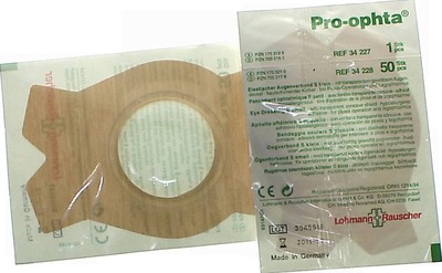 PRO-OPHTA Augenverband S klein 1 St Verband