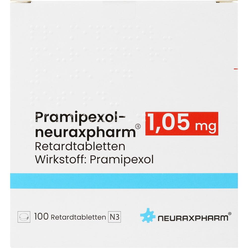 Pramipexol-neuraxpharm 1,05mg 100 St Retard-Tabletten