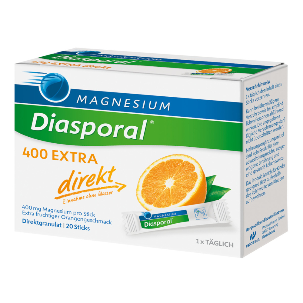 MAGNESIUM Diasporal 400 EXTRA direkt 20 St Granulat