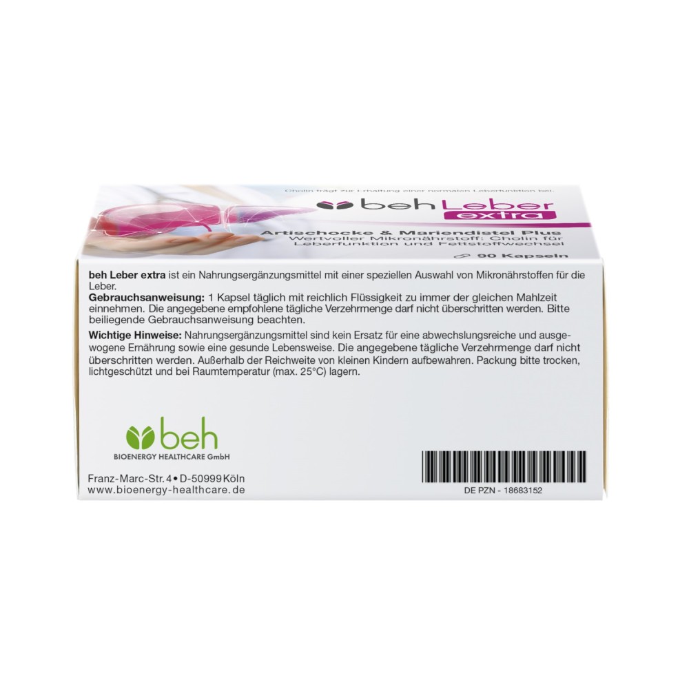 beh Leber extra 90 St Kapseln