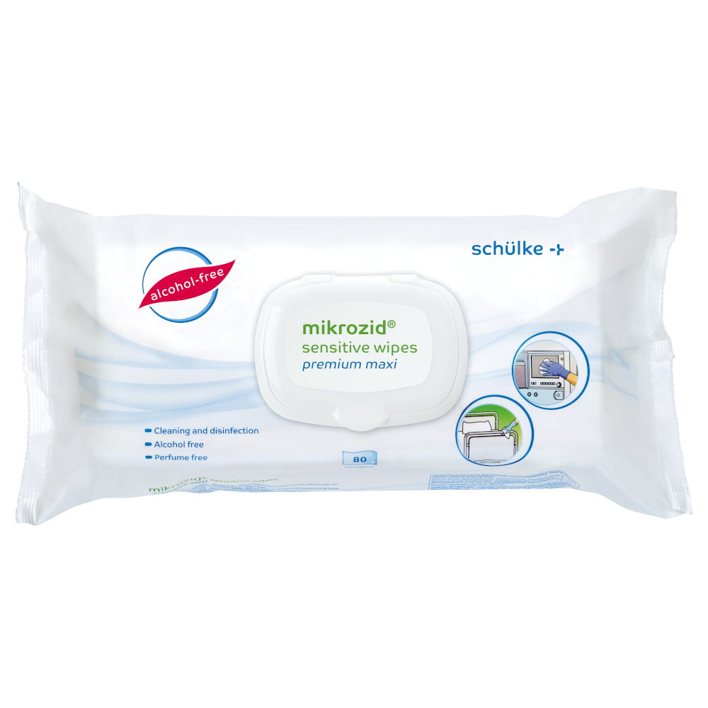 schülke mikrozid sensitive wipes premium maxi 80 St Tücher