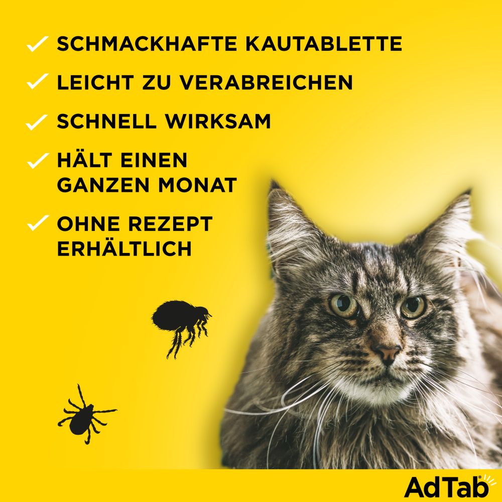 ADTAB 48MG KATZE 2-8KG 3 St Kautabletten