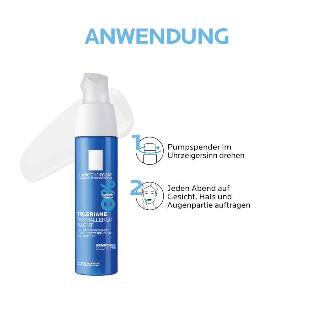 LA ROCHE-POSAY TOLERIANE DERMALLERGO NACHT 40 ml Creme