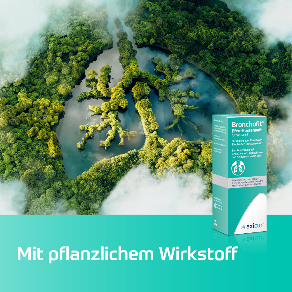 Bronchofit Efeu-Hustensaft 100 ml Flüssigkeit zum Einnehmen