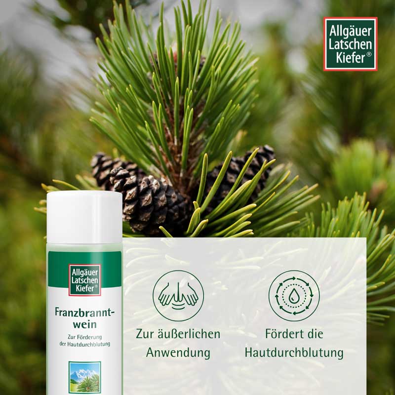 Allgäuer Latschenkiefer Franzbranntwein 100 ml Lösung