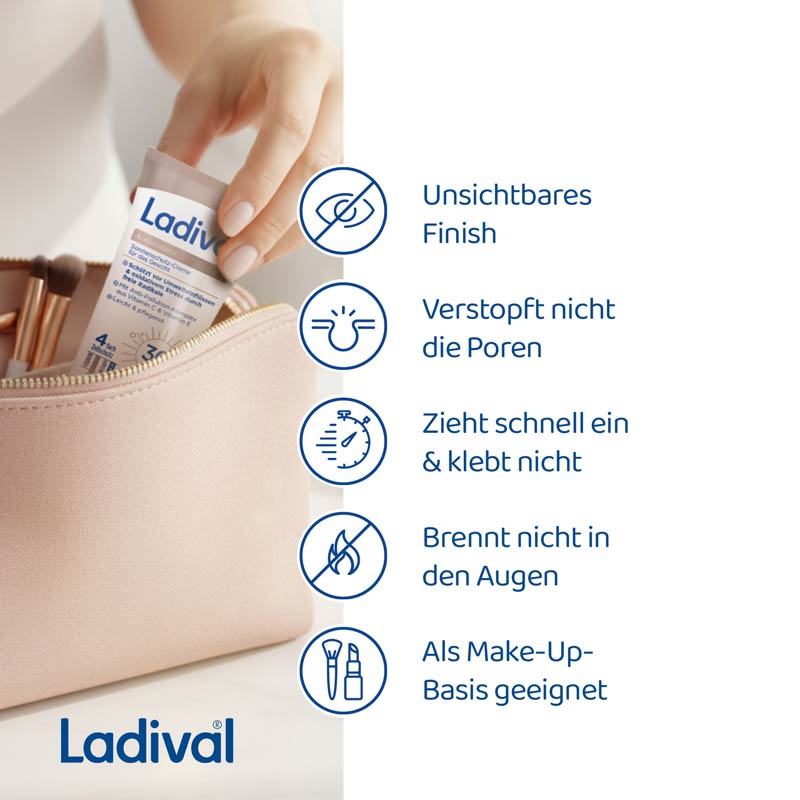 Ladival Antioxidativ Sonnenschutz-Creme Gesicht LSF 30 50 ml Creme