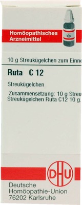RUTA C 12 Globuli 10 g Globuli