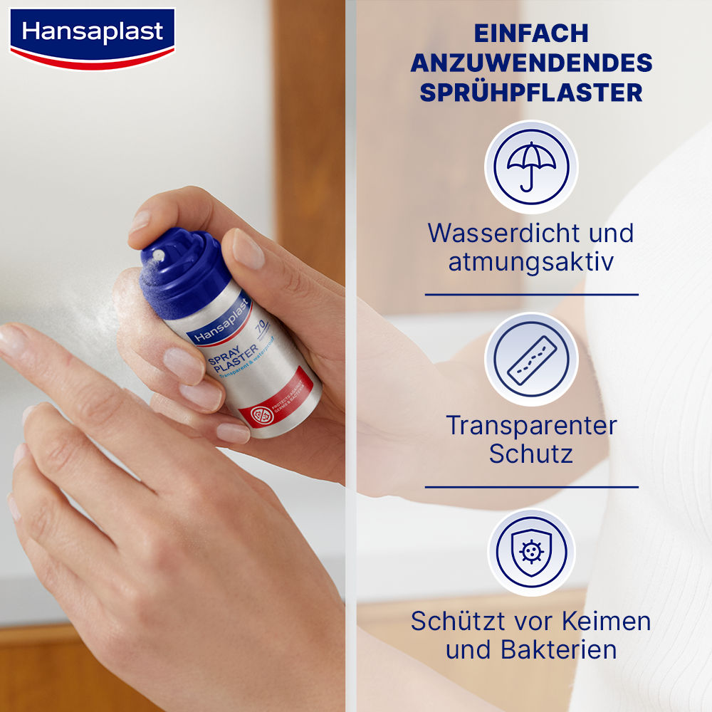 Hansaplast SPRÜH-PFLASTER 32.5 ml Sprühflasche
