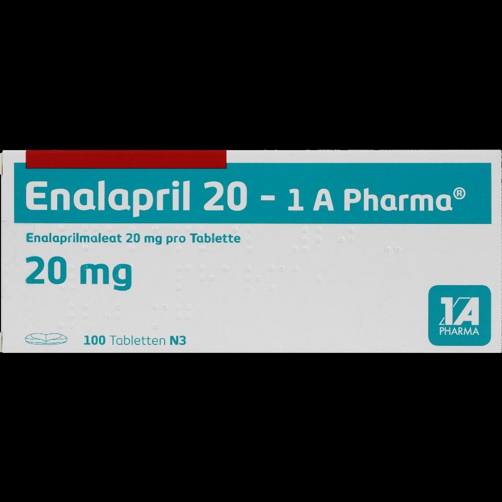 Enalapril 20-1 A Pharma 100 St Tabletten