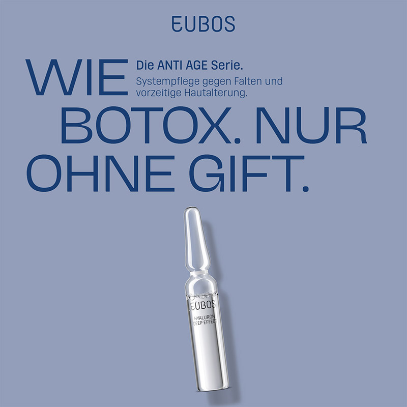 Eubos  Hyaluron Deep Effect Ampullen-Kur 7X2 ml Ampullen