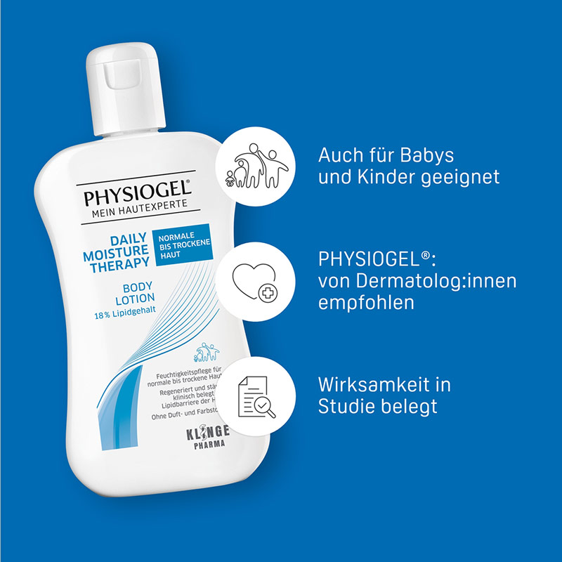 PHYSIOGEL Daily Moisture Therapy Body Lotion normale bis trockene Haut  200 ml Lotion