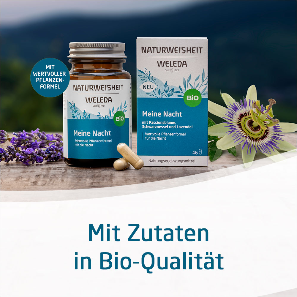 WELEDA NATURWEISHEIT Meine Nacht BIO 46 St Kapseln