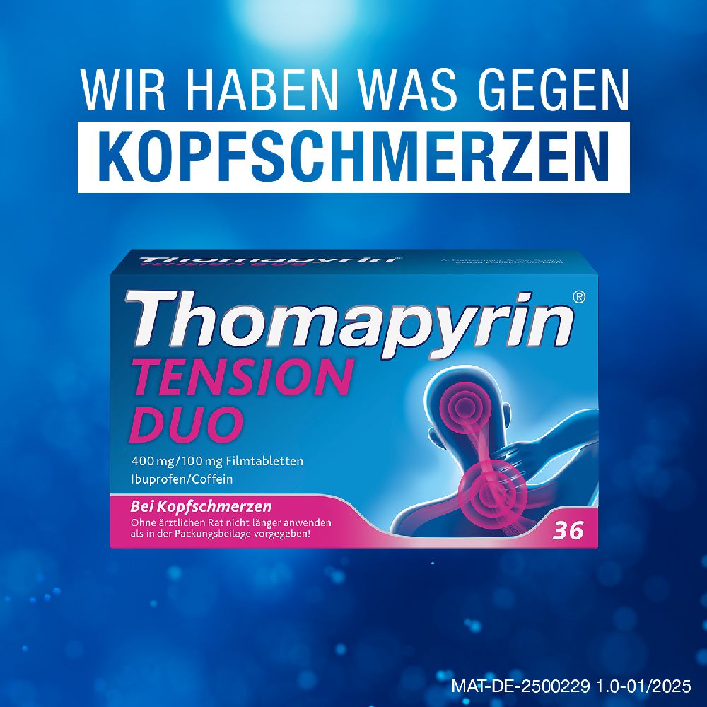Thomapyrin TENSION DUO  12 St Filmtabletten