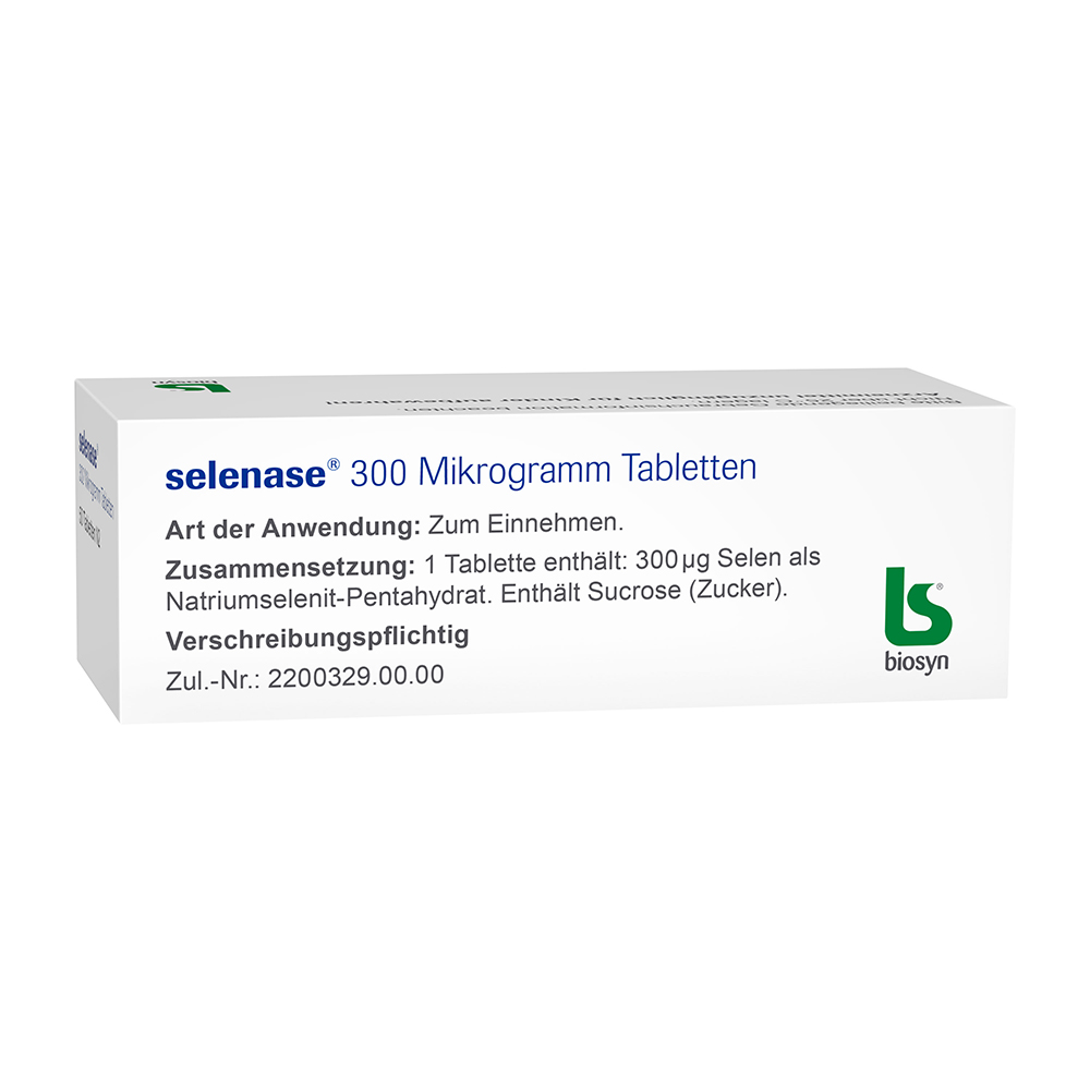 selenase 300 Mikrogramm  50 St Tabletten