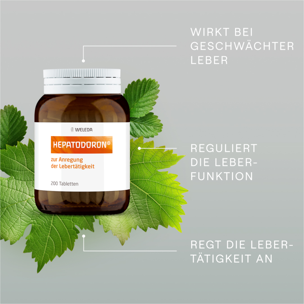 WELEDA HEPATODORON  200 St Tabletten