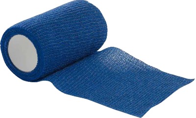DracoElfi haft color blau Fixierbinde 8 cm x 4 m  1 St Binden