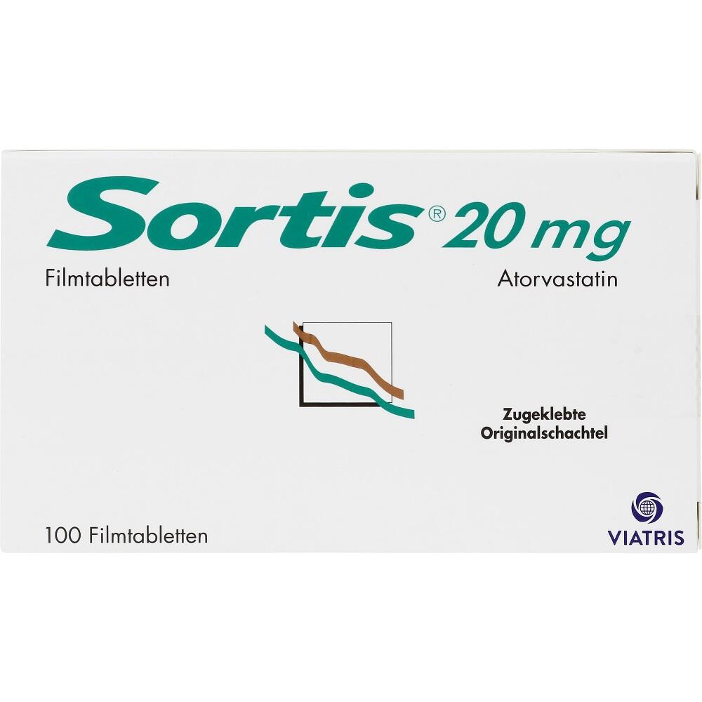 Sortis 20mg 100 St Filmtabletten