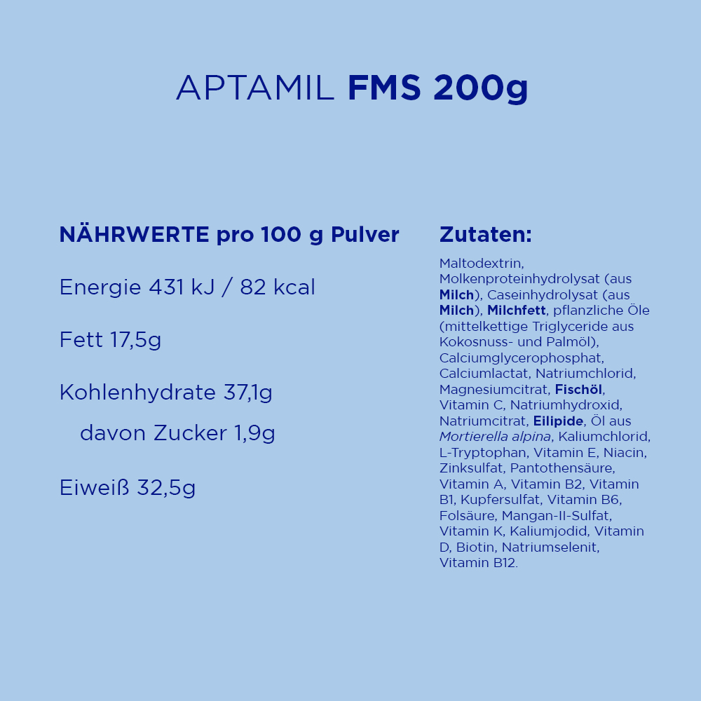 Aptamil FMS 200 g Pulver