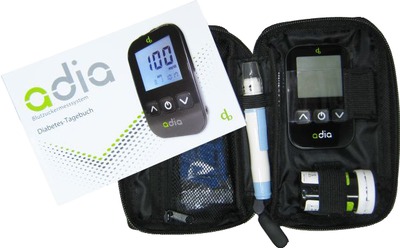 ADIA Blutzuckermessgerät Set mmol/l 1 St