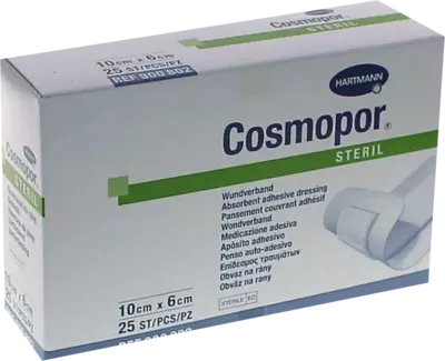 COSMOPOR steril 6x10 cm 25 St Pflaster