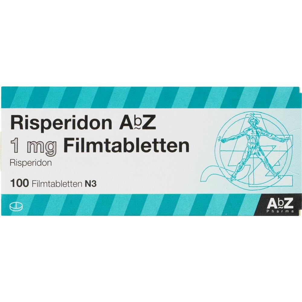 Risperidon AbZ 1 mg Filmtabletten 100 St Filmtabletten